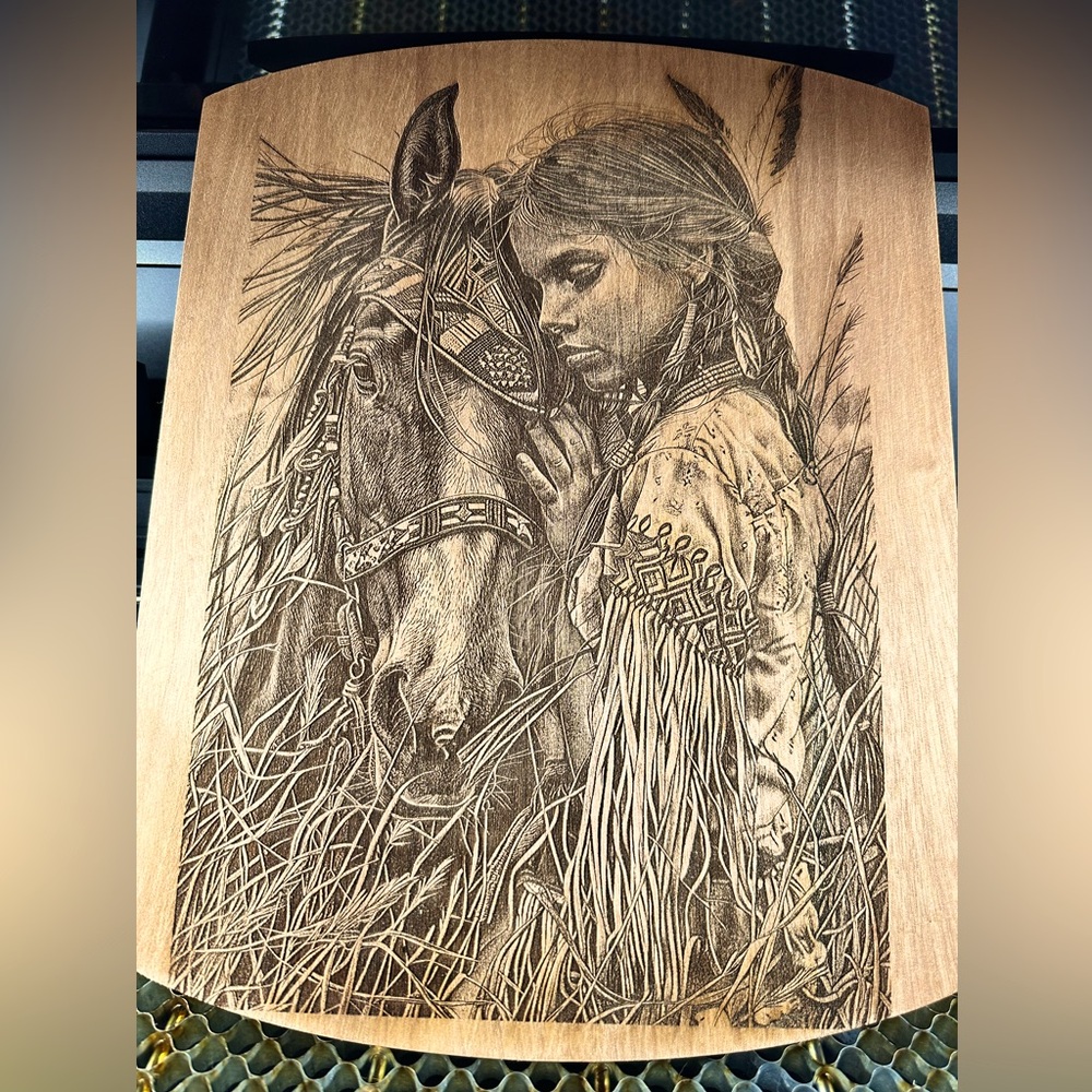 Laser Engraved Cutting Board